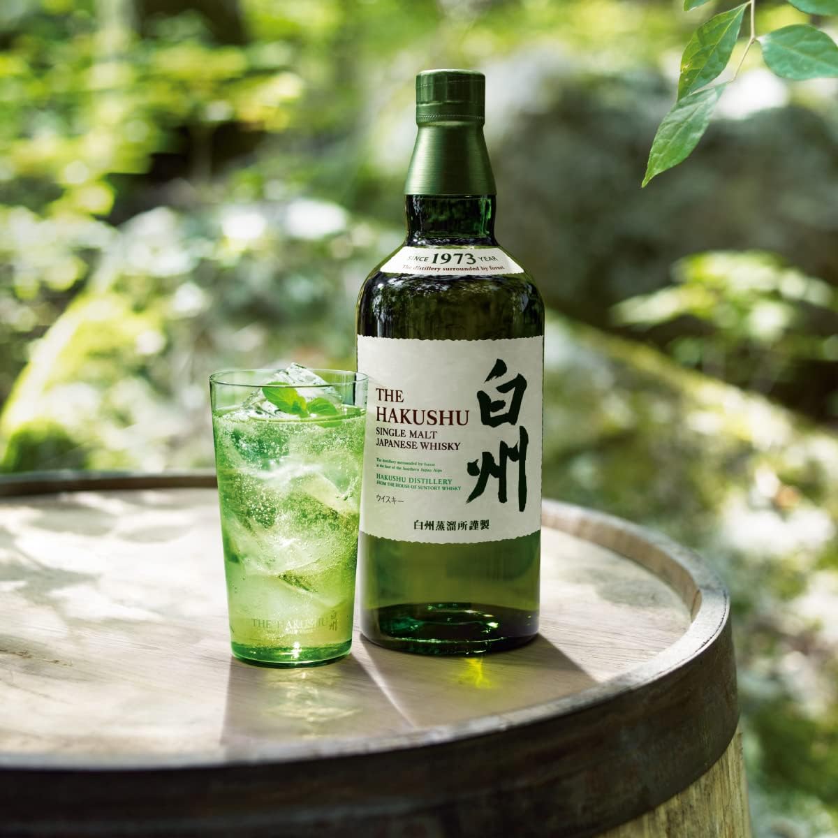 관세포함 ] 산토리 100주년 라벨 하쿠슈 NV 싱글 몰트 위스키 43% 700ml<br><small>サントリー 100周年ラベル 白州 NV シングルモルト ウイスキー43％ 700ml</small>