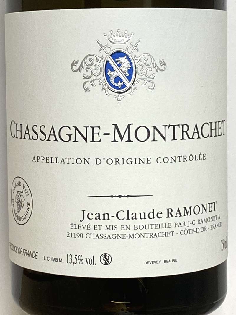 Domaine Jean-Claude RAMONET Chassagne Montrachet Blanc 2021 750ml