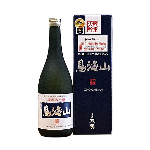 요청사케】텐수 초우카이산 준마이다이긴조 카톤 720ml X 2병<br><small>天寿 鳥海山 純米大吟醸 カートン 720ml  X 2병</small>
