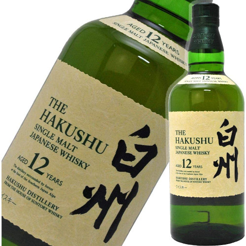 サントリー 白州 NV シングルモルト ウイスキー43％ 12年 700ml<br><small>산토리 하쿠슈 NV 싱글 몰트 위스키 43% 12년산 700ml</small>