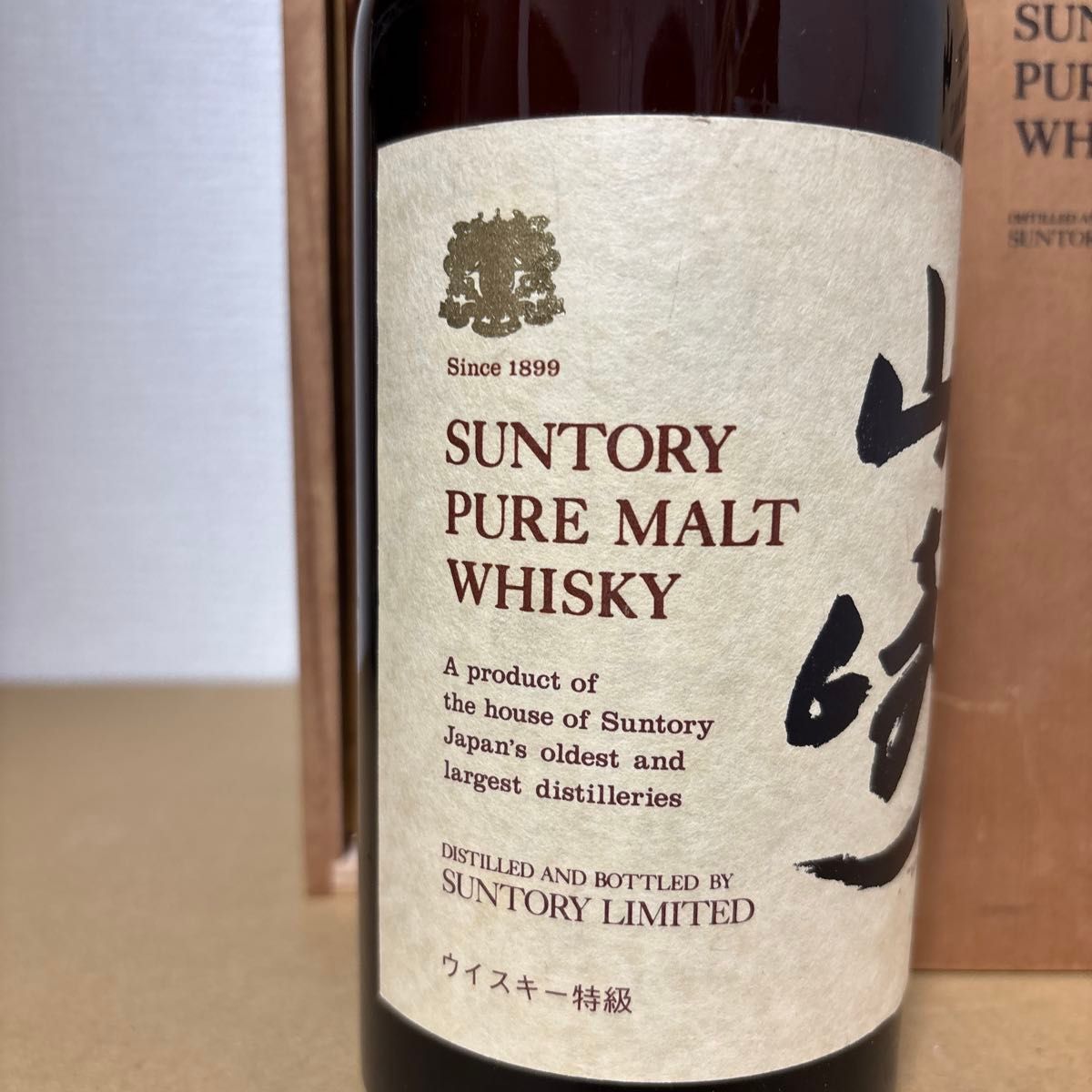 Sale10%] 산토리 야마자키 특급 초기보틀 퓨어 몰트 위스키 43度<br><small>サントリーピュアモルトウイスキー 山崎 特級 初期ボトル</small>