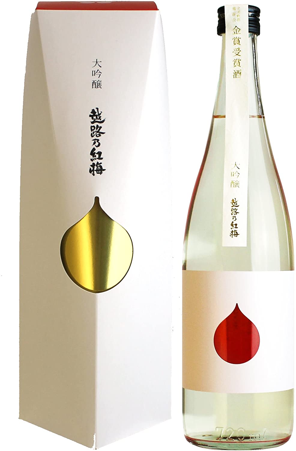 수량한정] 사케 금상수장 다이긴죠 고시지노고우바이 <br><small>日本酒 金賞受賞大吟醸 越路乃紅梅 720ml</small>