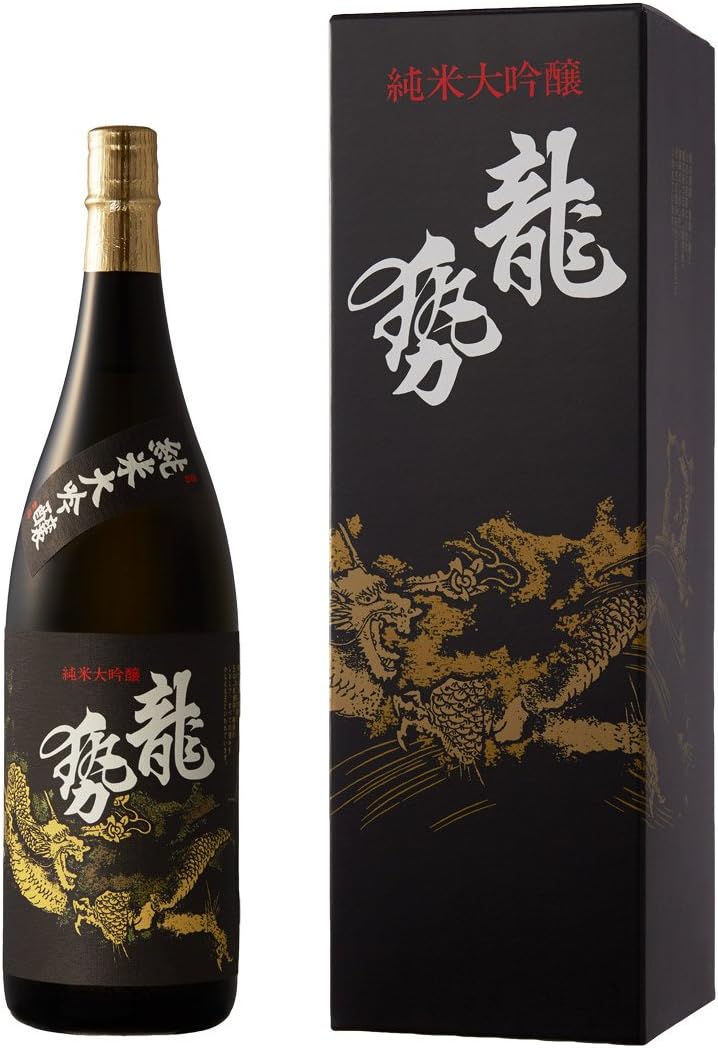 관세포함】류우세이 블랙라벨 준마이다이긴죠<br><small>龍勢（りゅうせい）黒ラベル 純米大吟醸 720ml </small>