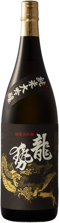 관세포함】류우세이 블랙라벨 준마이다이긴죠<br><small>龍勢（りゅうせい）黒ラベル 純米大吟醸 720ml </small>