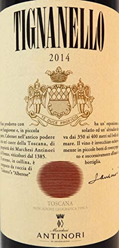 Sale20%] 티냐넬로(Antinori Tignanello) 와인 2014 750ml <br><small>ティニャネロ 2014 赤 13.5度 スーパートスカーナ アンティノリ </small>