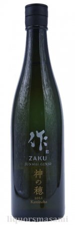 한정사케】자쿠 미에 카미노호 준마이긴죠 2021년 750ml<br><small>作 三重 神の穂 純米吟醸 750ml </small>